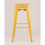 Стул барный TOLIX желтый глянцевый