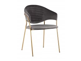 Стул Эвита темно-серый