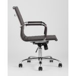 Кресло офисное TopChairs City S коричневое