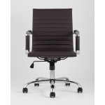 Кресло офисное TopChairs City S коричневое