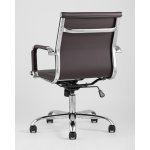 Кресло офисное TopChairs City S коричневое