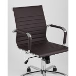 Кресло офисное TopChairs City S коричневое