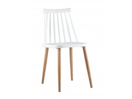 Стул Морган пластиковый белый