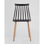 Стул Морган пластиковый черный