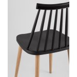 Стул Морган пластиковый черный