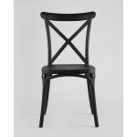 Стул Кроссбэк пластиковый черный