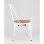 Стул TOLIX WOOD белый глянцевый
