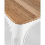 Стул TOLIX WOOD белый глянцевый