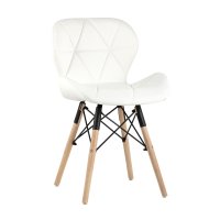 Стул Бон экокожа белый