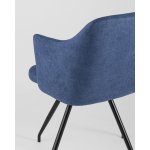 Стул Слинг вращающийся синий