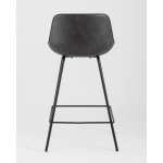 Стул полубарный TEXAS экокожа серый