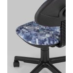 Кресло компьютерное детское УМКА абстракция синий