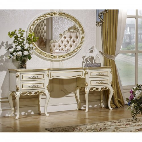 БЬЯНКА Туалетный стол с зеркалом БЬЯНКА Туалетный стол с зеркалом