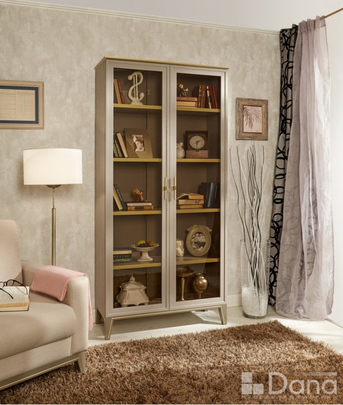 PALMARI P5230=БИБЛИОТЕКА 2 ДВ. ПОЛКИ ДСП 4 ШТ