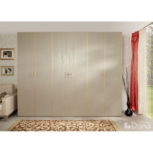 PALMARI P5650=ШКАФ 6 ДВ (С АЛЮМИНИЕВЫМ ПРОФИЛЕМ)