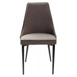 Стул NEPAL-P ГРАФИТ #14, велюр/ черный каркас М-City