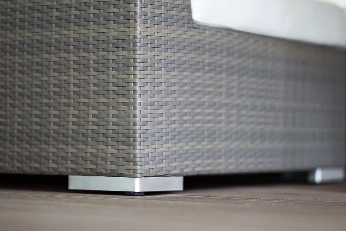 Беллуно модульный 3-местный диван из искусственного ротанга