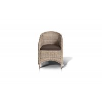 Равенна плетеное кресло из искусственного ротанга, цвет светло-серый