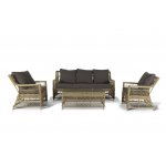 Гранд Латте кресло из искусственного ротанга, цвет соломенный