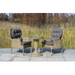 Алиса кресло плетеное, цвет соломенный