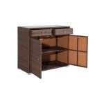 Мальта тумба плетеная из искусственного ротанга, цвет коричневый