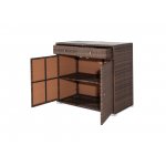 Мальта тумба плетеная из искусственного ротанга, цвет коричневый