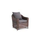 Кон Панна кресло из искусственного ротанга, цвет коричневоe