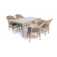 Амароне обеденная группа из искусственного ротанга
