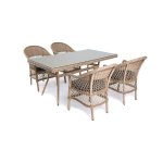 Амароне обеденная группа из искусственного ротанга