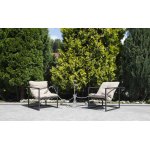 Лион кресло садовое, цвет черный