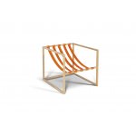 Лион кресло садовое, цвет натуральное дерево