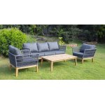 Мальорка журнальный столик деревянный, акация