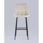 Стул барный Флекс велюр бежевый