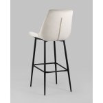 Стул барный Флекс велюр бежевый