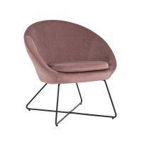 Кресло Колумбия пыльно-розовое