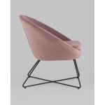 Кресло Колумбия пыльно-розовое