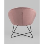 Кресло Колумбия пыльно-розовое