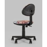 Кресло компьютерное детское УМКА абстракция оранжевый