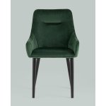 Стул Джоан велюр зелёный