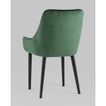 Стул Джоан велюр зелёный