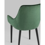 Стул Джоан велюр зелёный