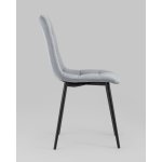 Стул Oliver велюр серый