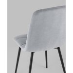 Стул Oliver велюр серый