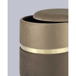 Пуф Кэрри с ящиком велюр коричневый