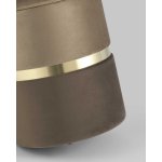 Пуф Кэрри с ящиком велюр коричневый