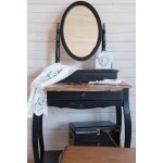 туалетный столик с овальным зеркалом