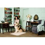 туалетный столик с овальным зеркалом