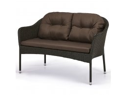 Плетеный диван S54A-W53 Brown