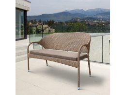 Плетеный диван S70B-W56 Light Brown