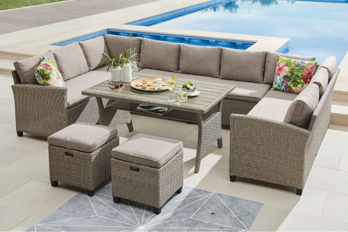 Комплект плетеной мебели AFM-370B Beige